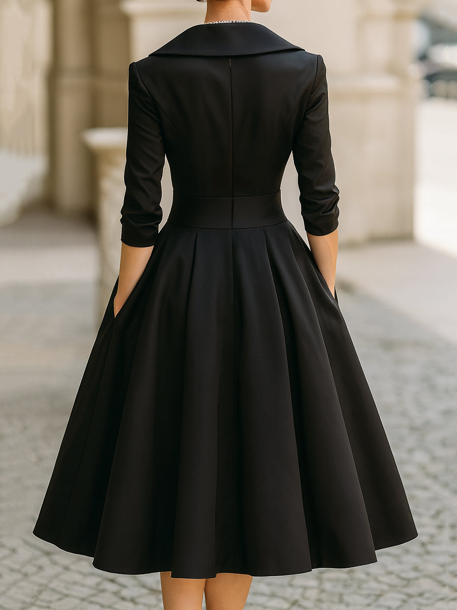 Isabela | Elegant Midi Dress