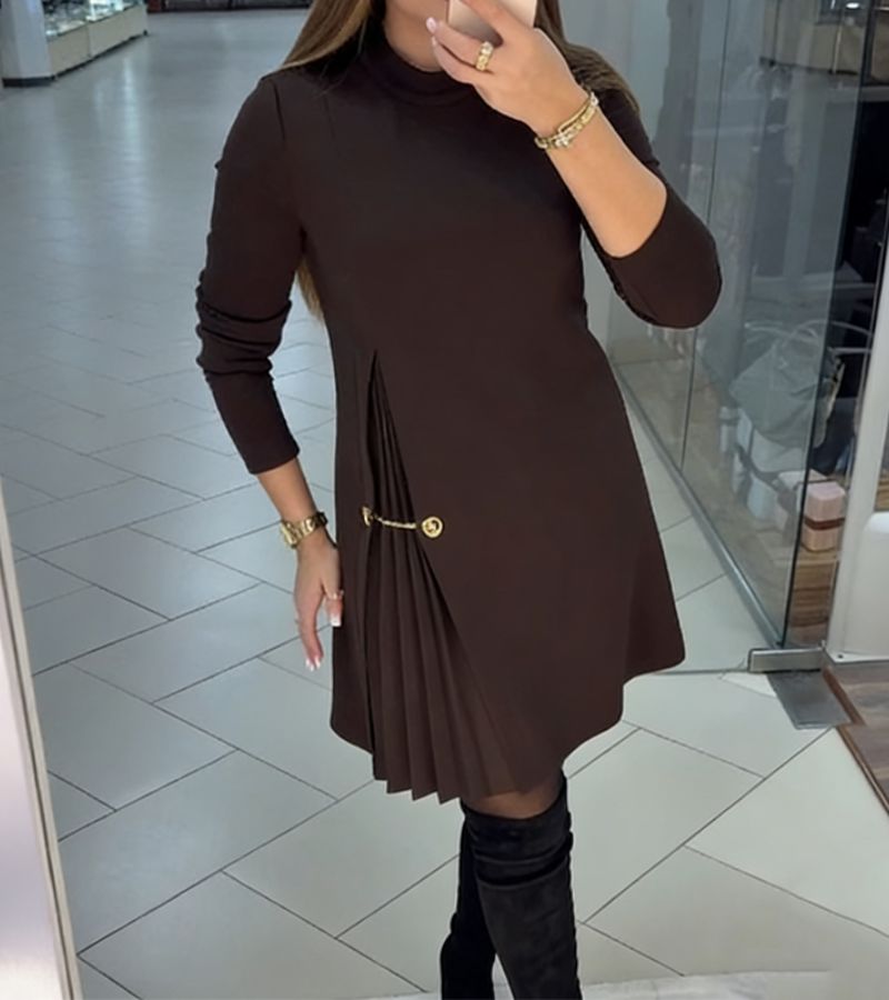 Noctura | Your Iconic Dress with Pleated Details