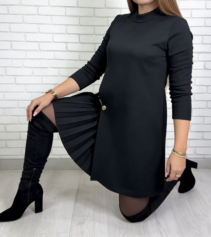 Noctura | Your Iconic Dress with Pleated Details