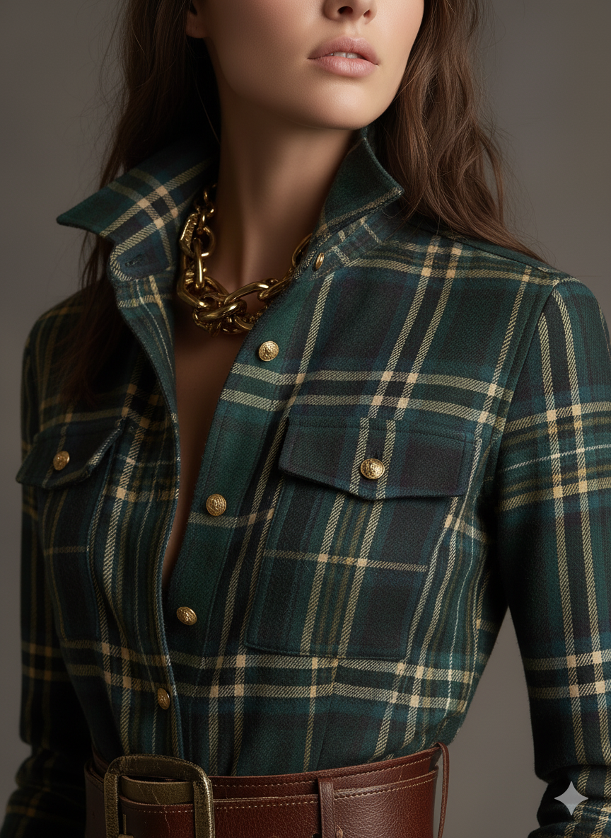 Scarlett | Fitted Waist Shirt Dress