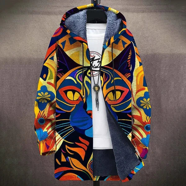 Thirza | Kunstzinnig Gevoerd Vest met Capuchon