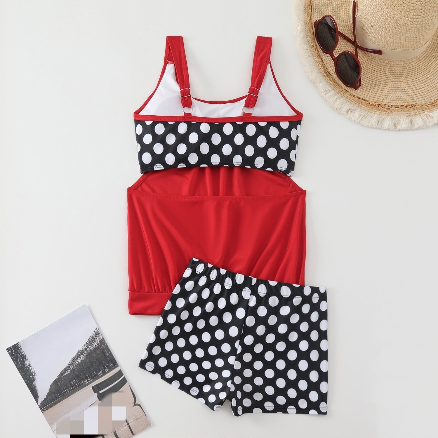 Women's Polka Dot Two Piece Swimsuit