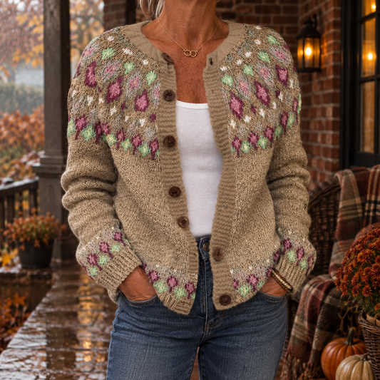 Valentina | Warm Scandinavisch Gebreid Vest