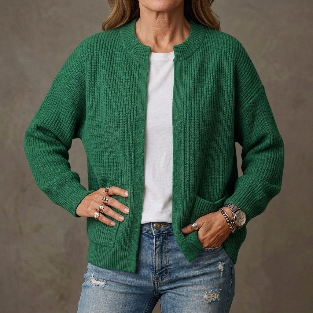 Sien | Licht damesvest met ritssluiting