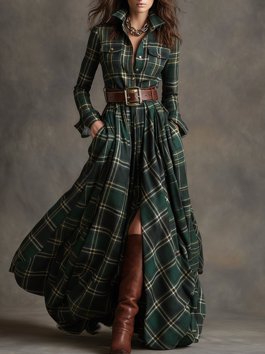 Scarlett | Fitted Waist Shirt Dress