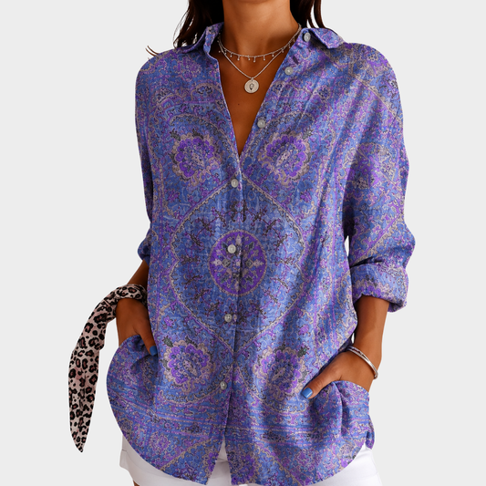 Lichte en Kleurrijke Blouse met Print