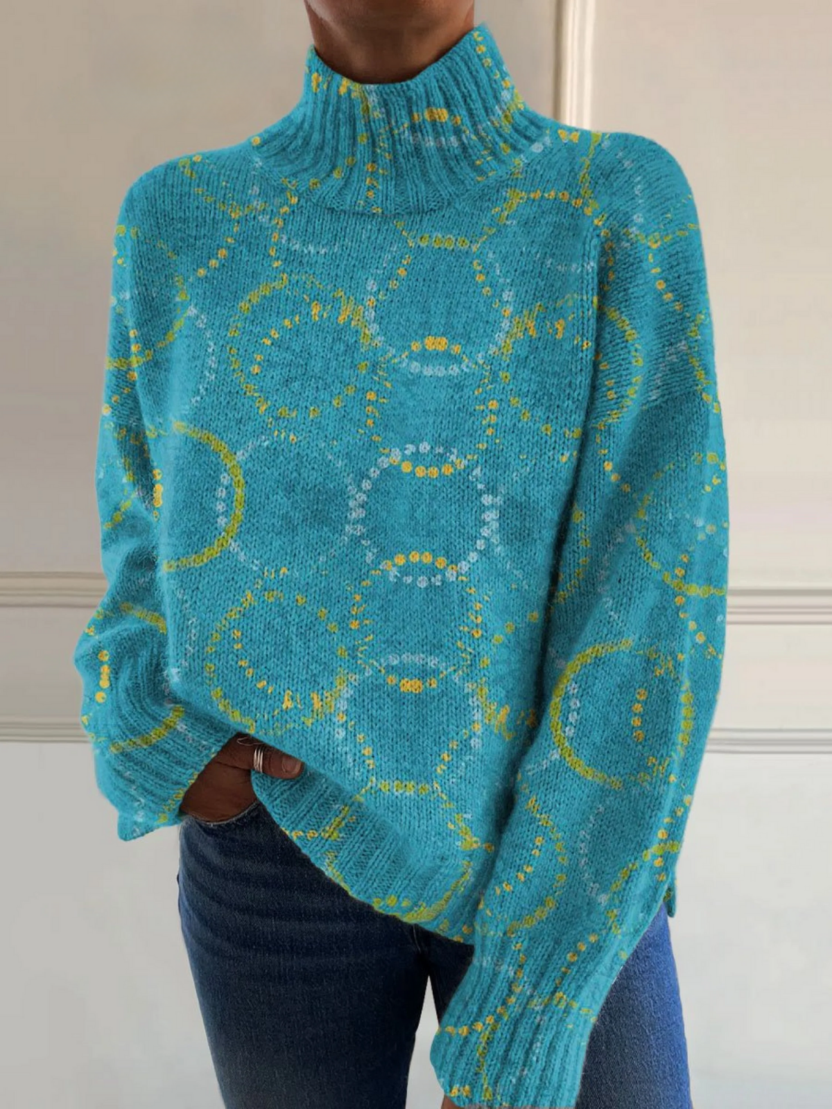 Sophie | Coltrui met cirkelprint