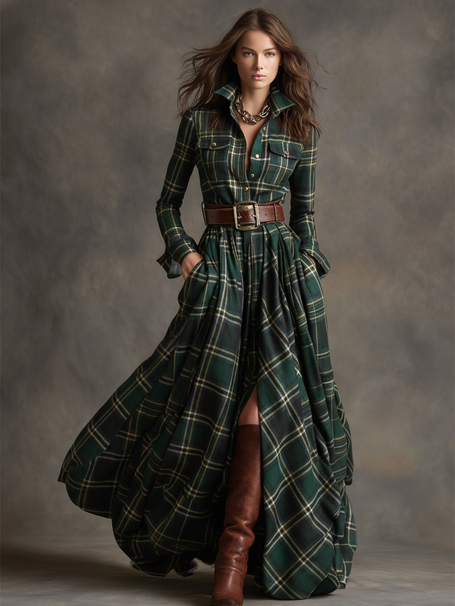 Scarlett | Fitted Waist Shirt Dress