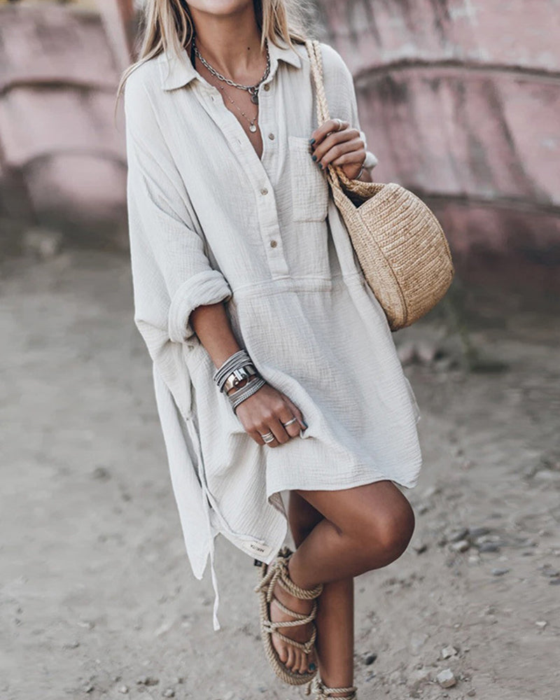 Dalia - Stylish Shirt Dress