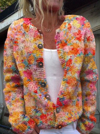 Helena™ | Vintage Cardigan Trui