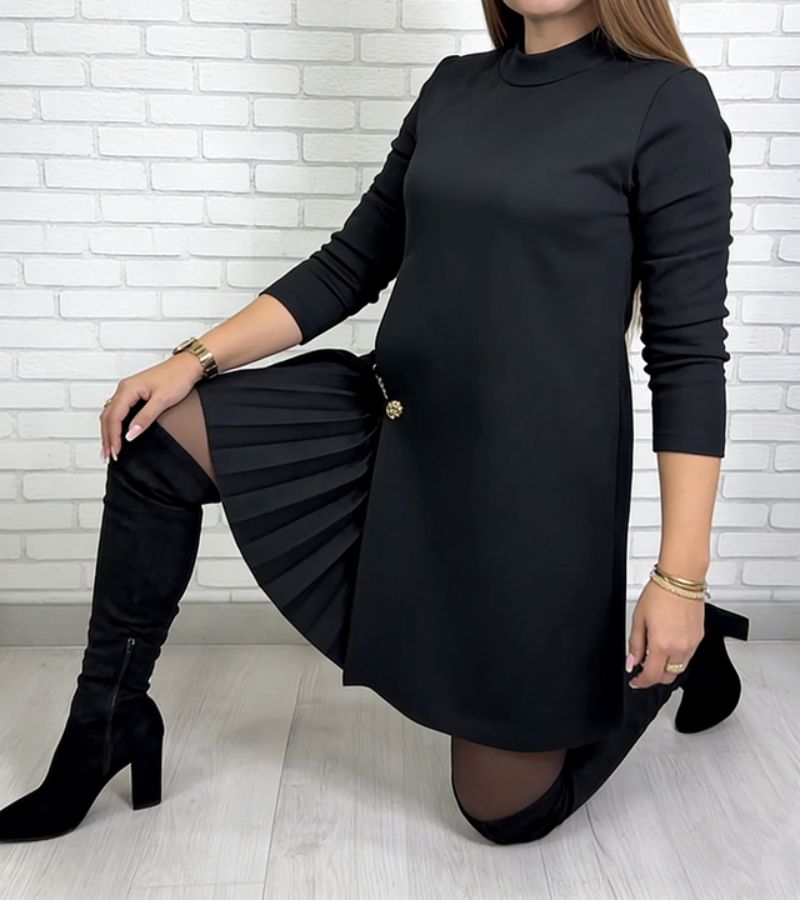 Noctura | Your Iconic Dress with Pleated Details