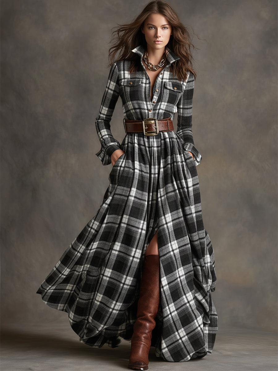 Scarlett | Fitted Waist Shirt Dress