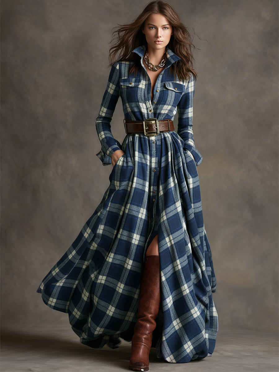 Scarlett | Fitted Waist Shirt Dress