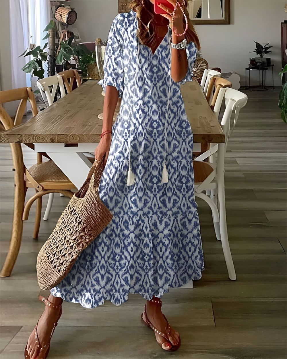 Sierra | Casual Zomer Midi Jurk