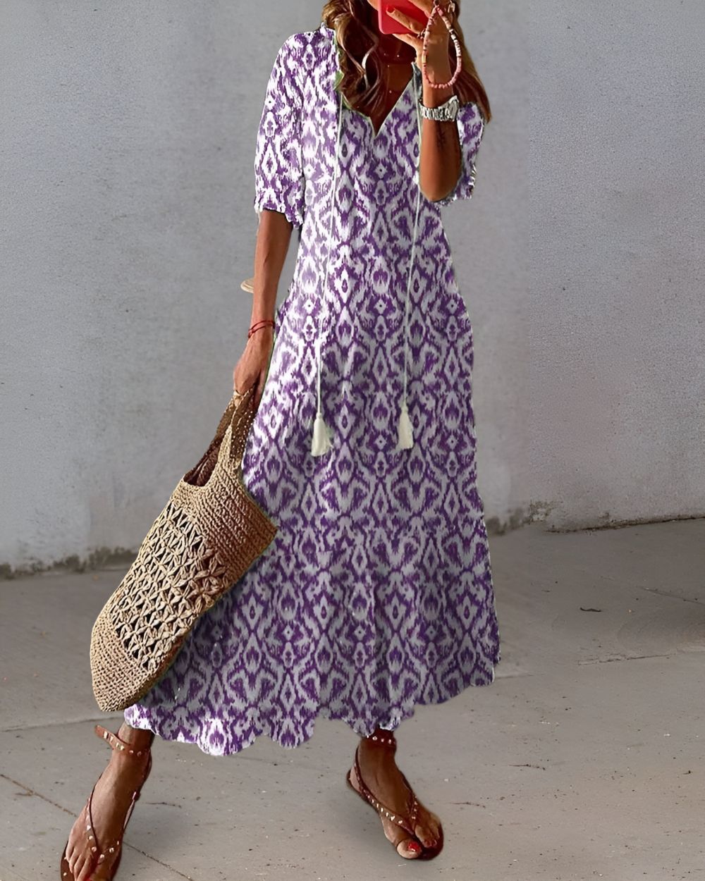 Sierra | Casual Zomer Midi Jurk