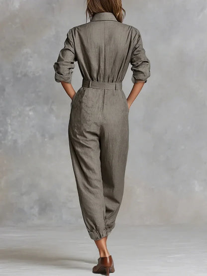 Zuri™ | Elegante Getailleerde Jumpsuit