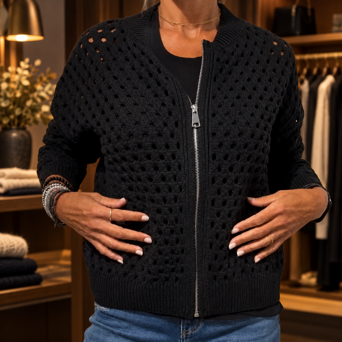 Constance | Premium Gebreid Vest