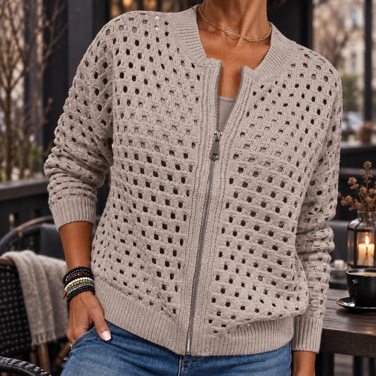 Constance | Premium Gebreid Vest