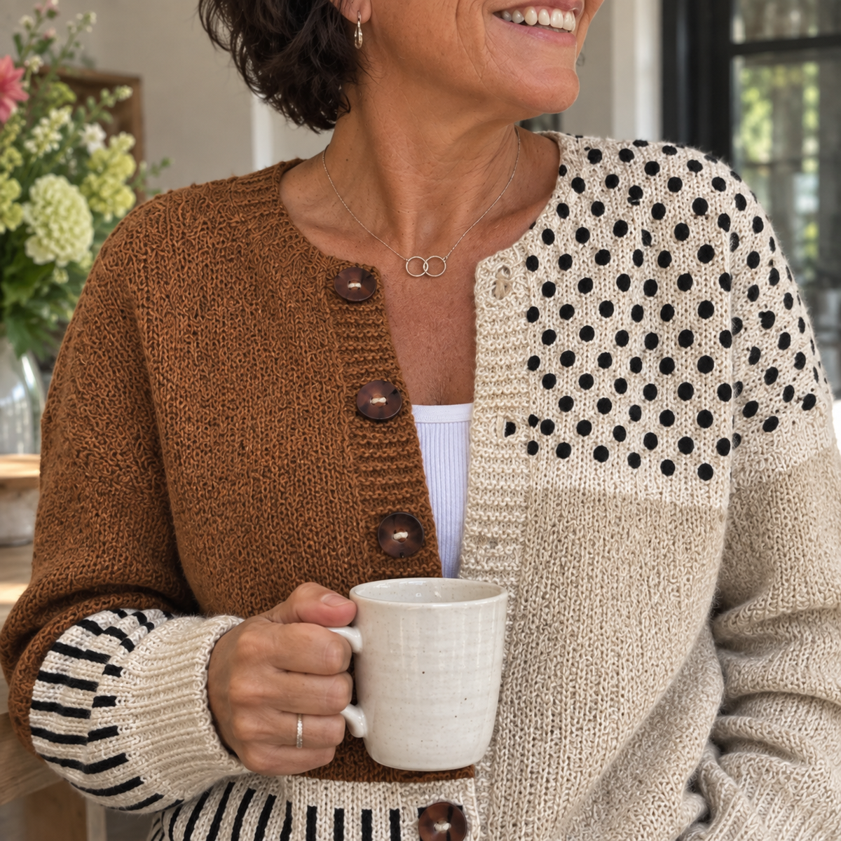 Eloise™ | Vintage Gebreide Cardigan Trui