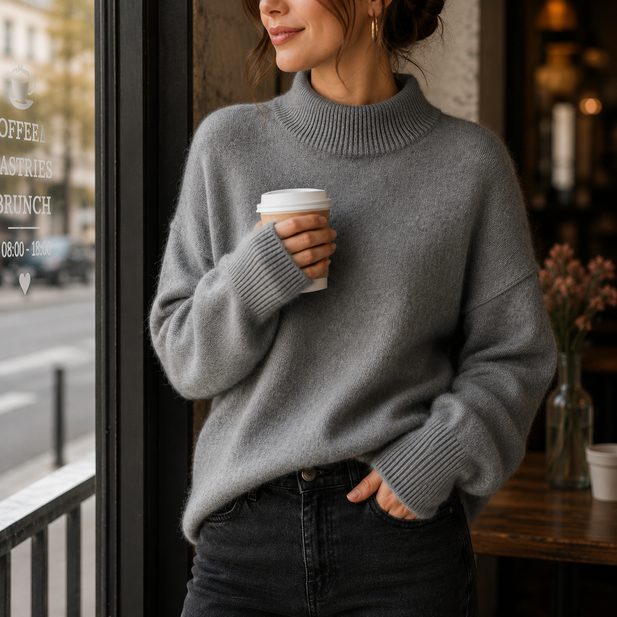 Juniper | Oversized coltrui voor dames