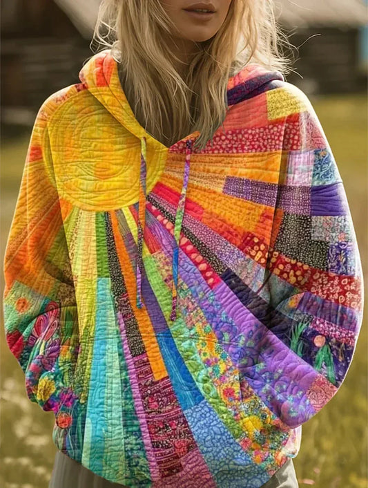 De Alma Sunburst Hoodie