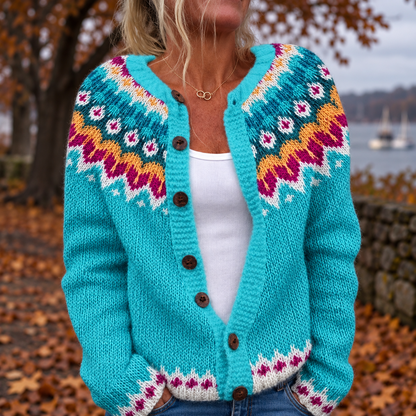 Valentina | Warm Scandinavisch Gebreid Vest