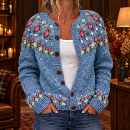 Valentina | Warm Scandinavisch Gebreid Vest